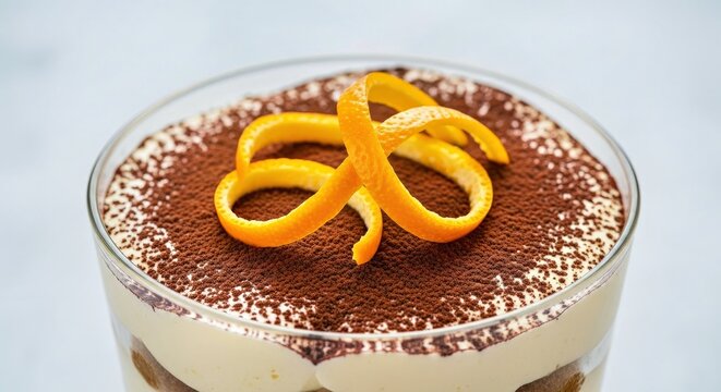 Tiramisu With Citrus Zest, Bright and Unexpected Flavor Combination