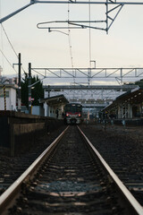 Obraz premium 日本の鉄道風景