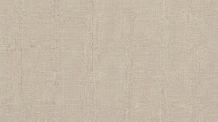 Fototapeta premium Beige textured fabric background with natural weave pattern