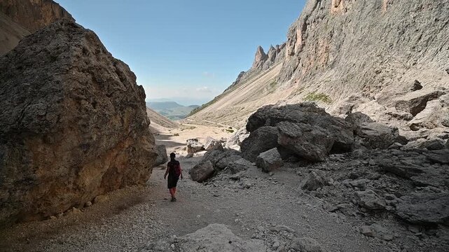 Sassolungo- Langkofel- Saslonch. Dolomites, Italy
