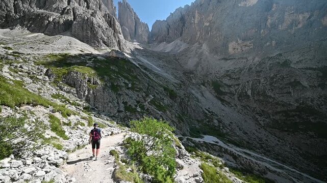 Sassolungo- Langkofel- Saslonch. Dolomites, Italy
