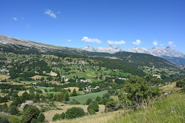 Naklejka premium Berge bei Devoluy