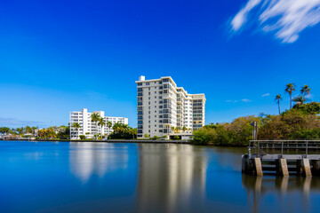 Fototapeta premium Barr Terrace Condominium in Delray Beach Florida