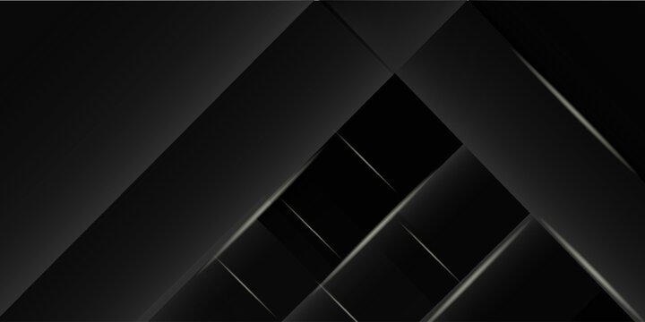 Abstract Luxury background. polygonal pattern. black and gold lines. Vector illustration.eps10