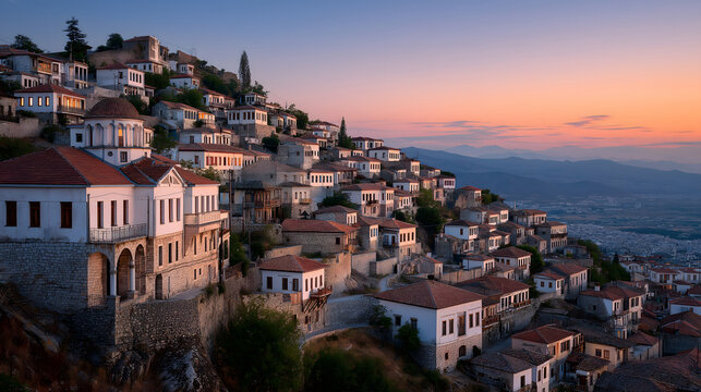 The Majestic Peaks and Lush Valleys of the Pindus Mountains in Northern Greece