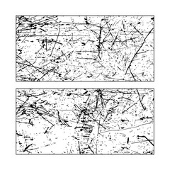Fototapeta premium Grunge Scratched Texture Background Set Distressed Rough Surface Overlays Collection