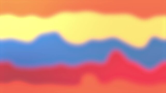 Viscous Dripping Liquid Motion Graphics Loop (Sunset)