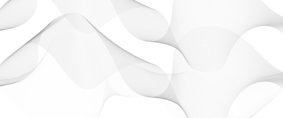 Modern Clean White Fluid Wave Texture with Smooth Transparent Layers and Minimal Aesthetic Background.