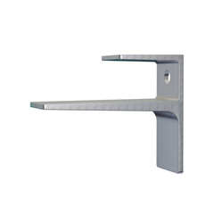 Single Hole Aluminum Shelf Bracket