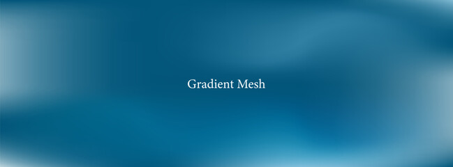 Minimalist Teal and Dark Blue Vector Background with Smooth Gradient Mesh, Soft Blurry Fluid Texture for Modern Digital Tech Web Banner and Header. © Alfarizqi
