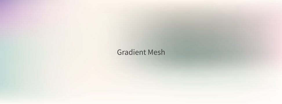 Minimalist Lavender and Soft Gray Vector Background with Smooth Gradient Mesh, Airy Blurry Texture for Modern Wellness Web Banner and Luxury Header.
