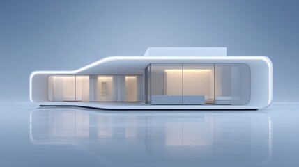 Futuristic, modern home design