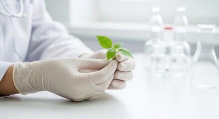 Studying Medicinal Plants in Laboratory