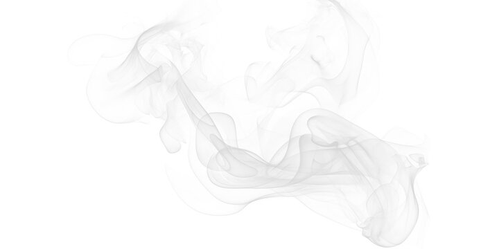 Ethereal white smoke swirls on black background abstract wisps create atmospheric art captivating and mysterious flowing