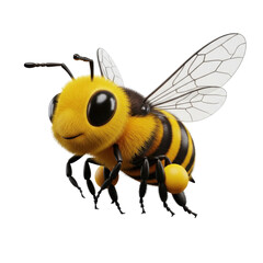 Cartoon Bee Character Illustration