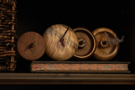 Relaxation with spindles and a book