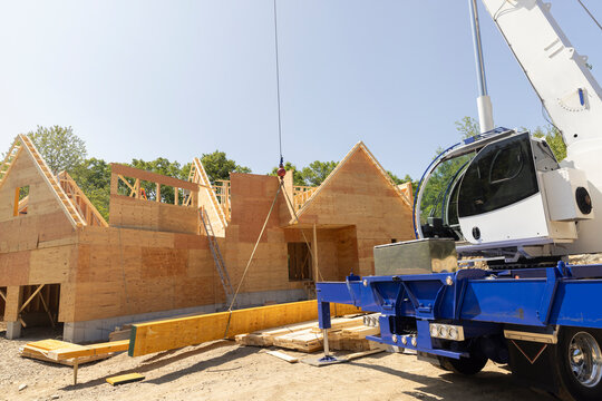 Home Construction Site nobody