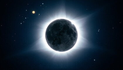 Fototapeta premium solar eclipse in the sky