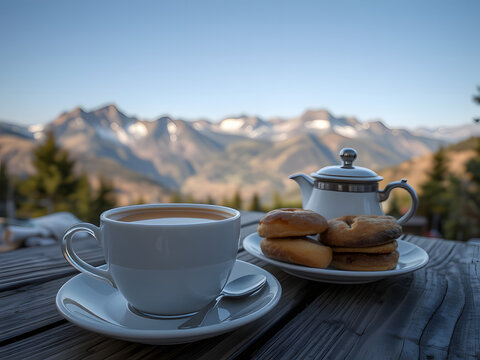 cup of tea in the mountion 
