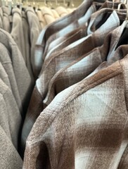 Fototapeta premium Womans modern clothes close up 