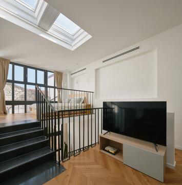 Modern interiors of an Italian house