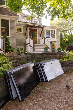 House Solar Panel ready for install 