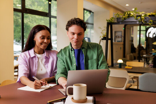 Clients Discuss Interior Design in Showroom