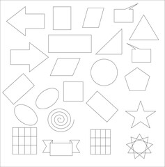 set of vector arrows