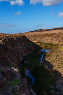 Canyon of Mirador de los Molinos Canyon in Fuerteventura