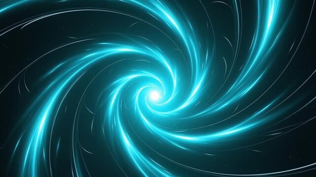 Mystic Whirlpool of Energy: A mesmerizing visual of a spiraling vortex of luminous, vibrant blue energy, creating a dynamic effect.