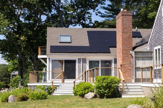 Solar Panel on roof of Single family home 