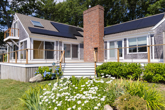 Solar Panel on roof of Single family house