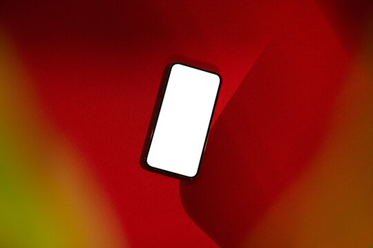 Mobile Mockup on Couch