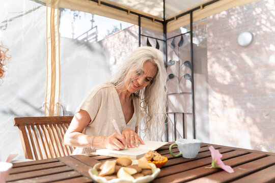 Summer journaling moment