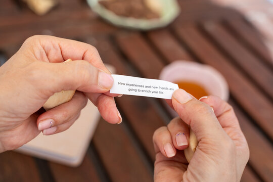 Fortune cookie message