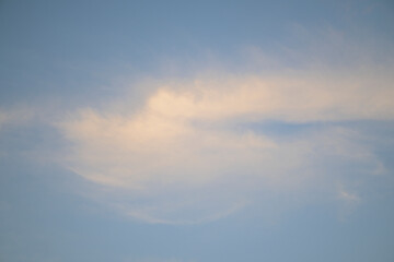 Fototapeta premium Soft cloud in blue sky