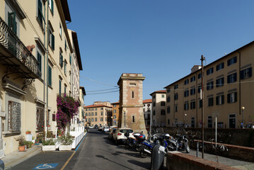 Naklejka premium Italien - Toskana - Livorno