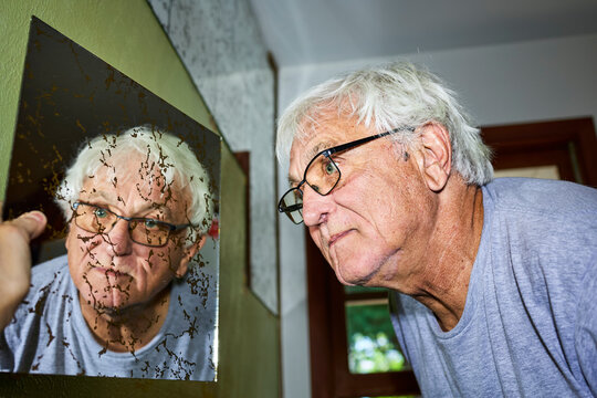 Man and Mirrors