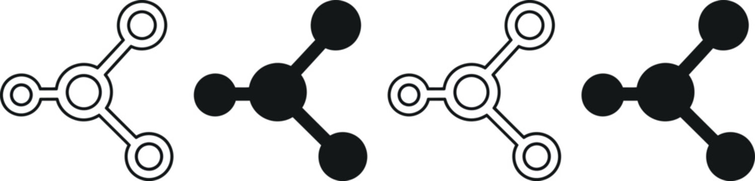 Three colorful christmas ornaments hanging on a string