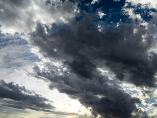 Obraz premium The Brooding Summer Storm Sky