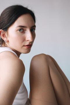 Intimate Portrait of Woman in Soft Natural Light