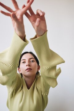 Contemporary Fashion Portrait With Bold Expression