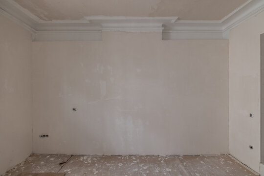 Repaired Interior Wall