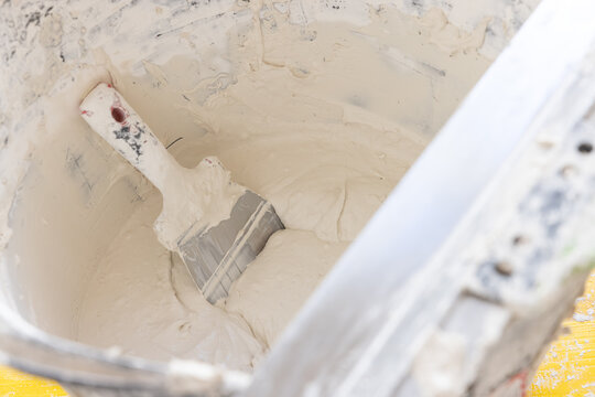 Bucket Of Plaster