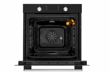 Black Electric Oven With Display