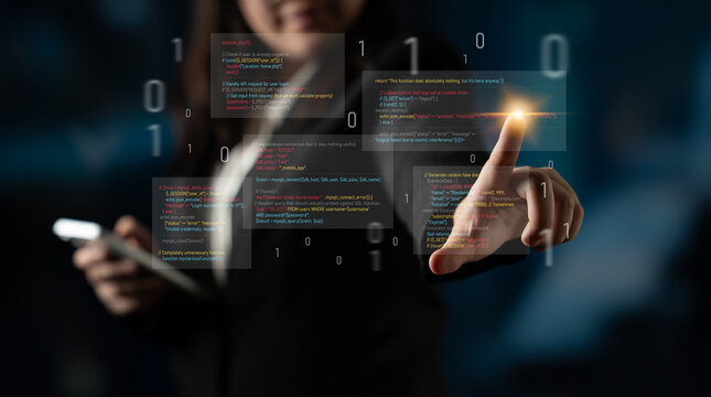 Unsecure and buggy programming code filled with errors and strange logic. Code contains insecure queries, broken validation, weird functions, and programming flaws for demonstration. Latch