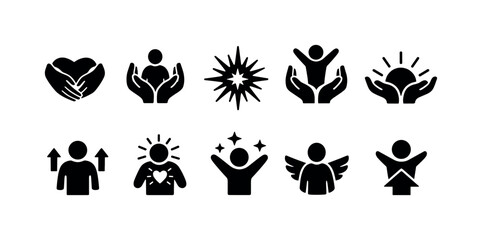 Obraz premium Business, finance linear icon set. Money, growth, marketing line icons collection