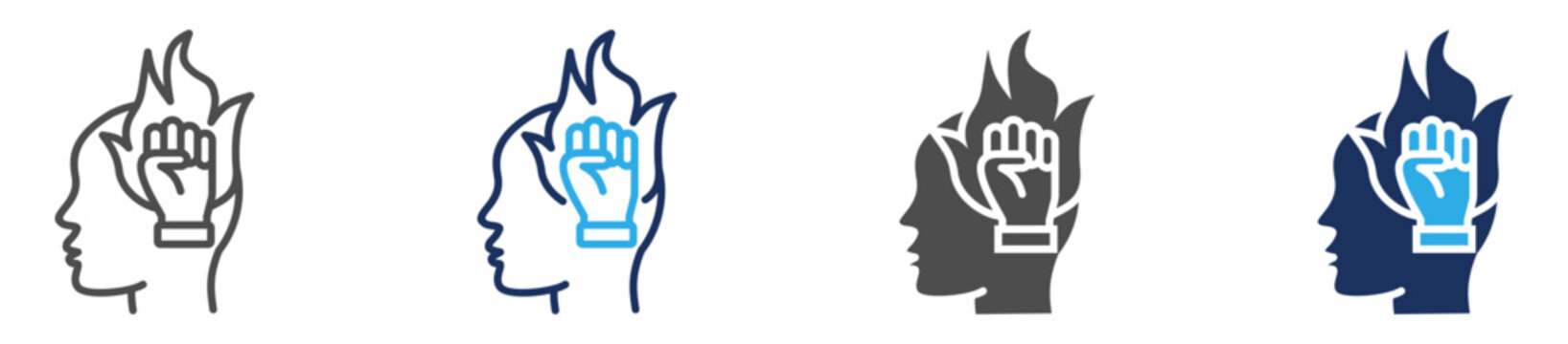 motivation intrinsic icon sheet multi concept
