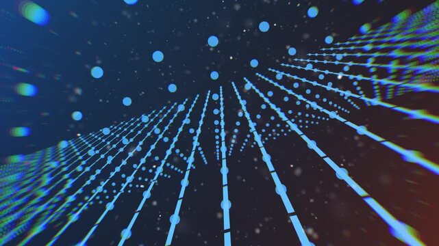 Abstract hi-tech digital technology concept web background