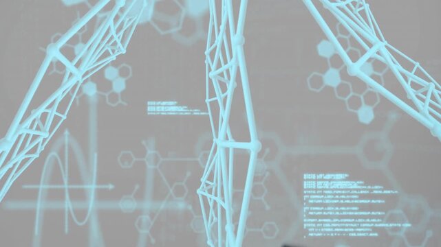 Light-blue lattice appearing USD bills entering from right drifting through grid showing money flow
